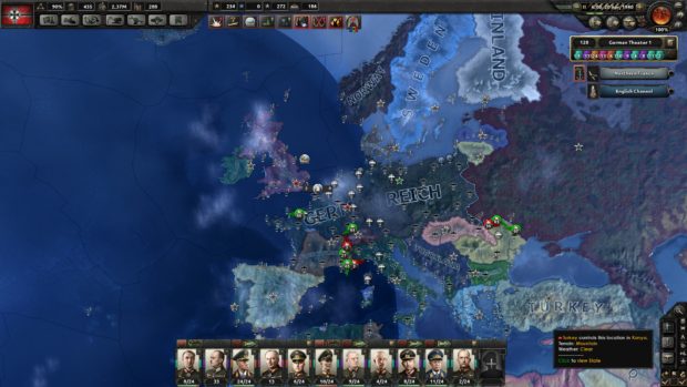 Hearts of Iron Map